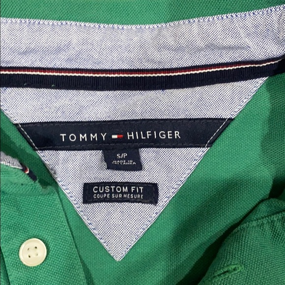 Tommy Hilfiger cropped green polo - Picture 3 of 4